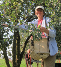 Nancy-in-orchard